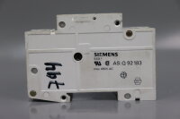 Siemens 5SX22 Q92183 480VAC Leitungsschutzschalter used