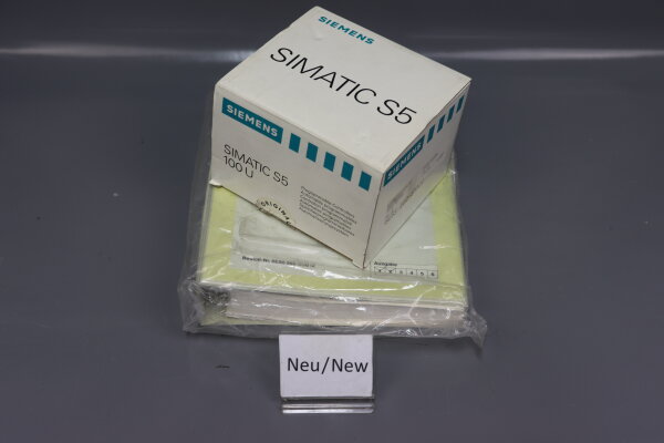 Siemens Simatic S5 6ES5 102-8MA02 Zentralbaugruppe CPU102 Unused OVP