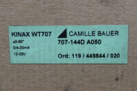 Camille Bauer Kinax WT707 707-144D A050 Drehwinkel Messumformer Unused OVP