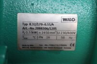 Wilo IL32/170-0,55/4 2088306/1205 Einzelpumpe LF80/4N-13+E2/0612 Used