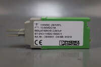 5x Phoenix Contact 2905051 ST-OV2-110DC/60DC/1 Steckrelais unused