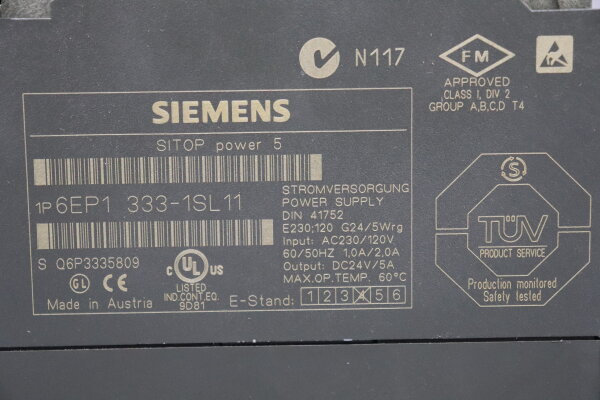 1PC New Siemens 6EP1333-1SL11 6EP1 333-1SL11 6EP13331SL11 SITOP