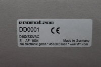 IFM Ecomat 200 Drehzahkw&auml;chter DD0001 D100/230VAC...