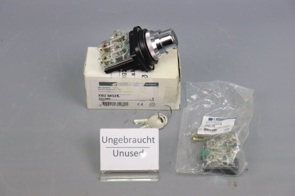 Telemecanique Schneider Electric XB2 MG22 031080 Schl&uuml;sselwahlschalter unused ovp