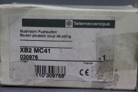 Telemecanique XB2MC41 XB2 MC41 Mushroom Pushbutton unused