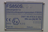 G&ouml;nnheimer FS850S.0.8. Steuerger&auml;t f&uuml;r &Uuml;berdruckkapselungssystem F850S unused