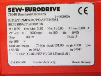 SEW Eurodrive KH19/T CMP40M/PK/AK0H/SM1 Kegelradgetriebemotor i=44,48 Unused