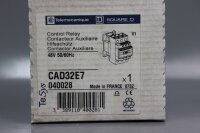 Telemecanique CAD32E7 040028 Hilfssch&uuml;tz 48V 50/60Hz Sqare D unused ovp