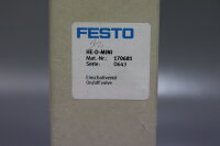 Festo HE Pneumatik-Steuerventil 3/2 Bistable G1/8 HE-D-MINI Ser. D643 Unused OVP