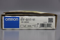 Omron 61F-D21T-V1 F&uuml;llstandsensor 100-240VAC Unused OVP