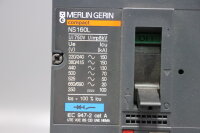 Merlin Gerin Compact NS160L Leistungschalter 750V + TM160D 160A Used