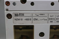 Moeller Kl&ouml;ckner NZM10-400S ZMV-400-NZM10 Leistungsschalter Unused