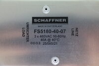Schaffner FS5180-40-07 Netzfilter 3x460VAC 50-60Hz 40A used OVP