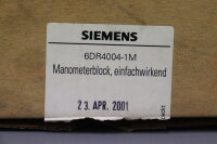 Siemens 6DR4004-1M Manometerblock einfachwirkend Unused OVP