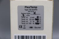 Baumer Flextemp 82 23-514 Temperatur Transmitter K 0-+1000&deg;C 8223-514 Unused OVPBaumer Flextemp 82 23-514 Temperatur Transmitter K 0-+1000&deg;C 8223-514 Unused OVP