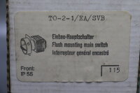 Moeller Kl&ouml;ckner T0-2-1/EA/SVB Einbau-Hauptschalter unused ovp