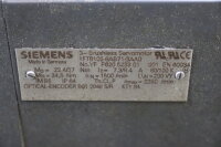Siemens 1FT6102-8AB71-3AA0 Servomotor 1500/min 3,8kW + B01 2048 S/R Encoder used