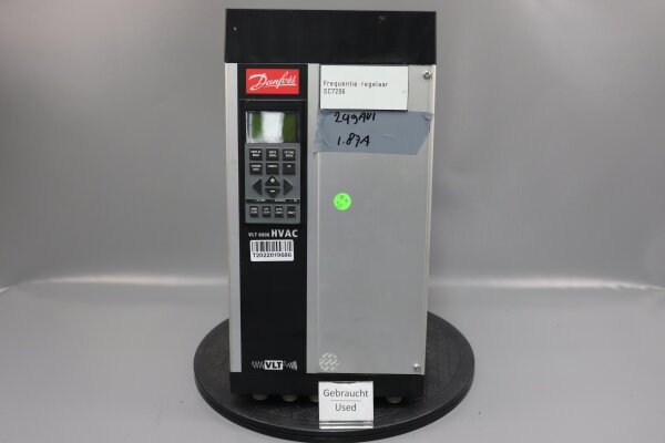 Danfoss Frequenzumrichter VLT6002HT4C54STR3DLF00A00C0 175Z7047 2.2kVA Used