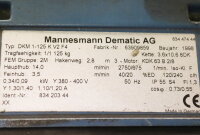 Mannesmann Demag Kran Typ DKM 1-125 K V2 F4 DSM5 CSA Type 4 Used