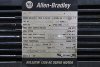Allen Bradley 1326AB-B520E-21 Servomotor 2,85kW 155324 + HTT-425A-100 Encoder Used