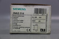 Siemens 3NA3814 Sicherungseinsatz 3 St&uuml;ck unused OVP