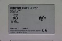 Omron C200H-ID212 Input Unit 24 V DC 7mA used