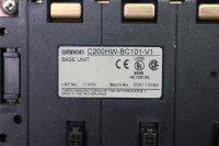 Omron C200HW-BC101-V1 Base Unit used
