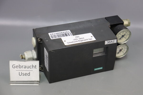 Siemens 6DR5010-0NG01-0AA0 SIPART PS2 Stellungsregler 6DR50100NG010AA0 Used