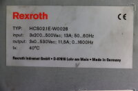 Rexroth HCS02.1E-W0028-A-03-NNNN CSB01.1N-PB-ENS-NNN-L1-S-NN-FW Antriebsregler used