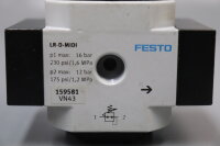 Festo LR-D-MIDI 159581 Druckregelventil 16 bar Used
