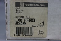 Telemecanique LX0FF008 024539 Sch&uuml;tzspule 220V LX0 FF008 Unused OVP
