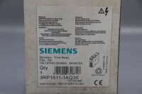 Siemens 3RP1511-1AQ30 time relay Zeitrelais 0,5-10s 100-127VAC 24VAC/DC Unused OVP