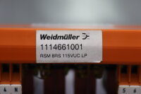 Weidm&uuml;ller RSM 8RS Relaiskoppler 115 V 1114661001 RSM8RS unused