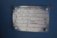 Demag Mannesmann KBA 80 A 12/4R Motor + D04 -B 7-0-25-1 Getriebe unused