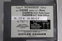 Cutler-Hammer D40RB Series A2 Relais mit D40RPA + D40RPB 220V unused