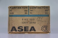 ASEA EG 20 S4120213 Contactor EG20 S 412 0213 unused OVP