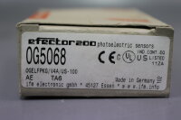 IFM efector 200 0G5068 fotoelektrischer Sensor 0GELFPKG/V4A/US-100