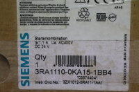 Siemens 3RA1 110-0KA15-1BB4 Starterkombination 3RA1110-0KA15-1BB4 E05 unused OVP