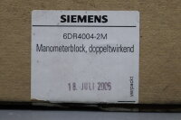 Siemens 6DR4004-2M Manometerblock Doppeltwirkend Unused OVP