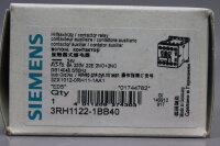 Siemens 3RH1122-1BB40 Hilfssch&uuml;tz unused OVP