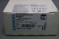 Siemens 3RU1116-1BB0 &Uuml;berlastrelais E01 Unused OVP