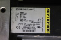 Berger Lahr SER3910/4L7SM0TO Servomotor + Neugart WPLE080 i=5 used