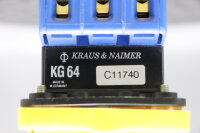 Kraus &amp; Naimer KG64 C11740 Hauptschalter unused