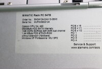 Siemens Simatic Rack PC 547B 6AG4104-0AA13-0BX0 Used