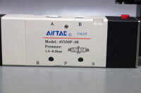 Airtac 4V330P-08 5/3-Wege-Magnetventil mit Spule EVI7/9...
