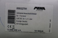 Peha 10x 00932791 Universal-Anschlu&szlig;-Einheit unused ovp