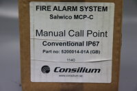Consilium MCP-C 5200014-01A (GB) Feueralarm Manual Call Point IP67 Unused OVP