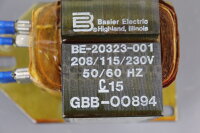 Basier Electric Transformer GBB-00894 BE-20323-001 C15 230V Unused