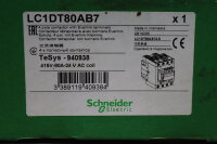 Schneider Electric LC1DT80AB7 Sch&uuml;tz 4 pol. mit Everlink Klemme 940938 Sealed