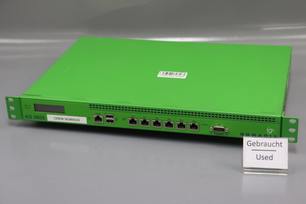 Nomadix High-Performance Scalable Access Gateway Model AG 5800 Used